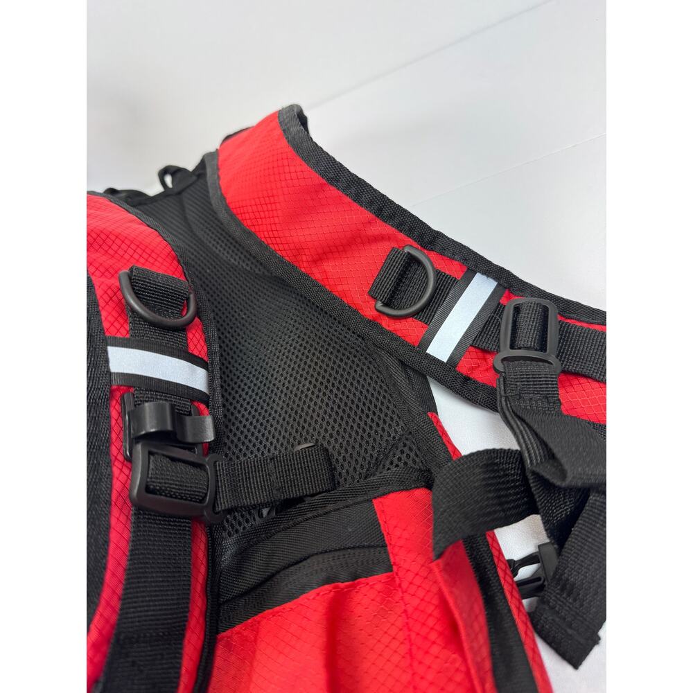 Canada Weather Gear Red Black Hydration Backpack 2L Hiking Gorpcore NWT - Picture 6 of 12